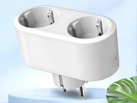 Verk 06343 Inteligentná zásuvka WiFi Dual Smart, biela