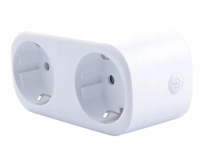 Verk 06343 Inteligentná zásuvka WiFi Dual Smart, biela