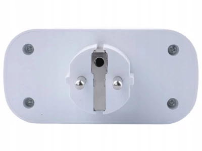 Verk 06343 Inteligentná zásuvka WiFi Dual Smart, biela