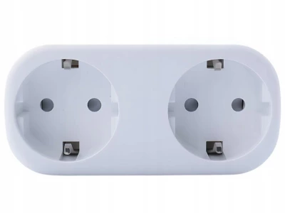 Verk 06343 Inteligentná zásuvka WiFi Dual Smart, biela