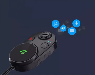 Verk 10141 Transmitter FM Bluetooth BT62, 2v1, USB A, Jack 3,5mm, černý