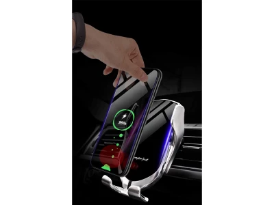 Verk 06214 Bezdrátová nabíječka, držák do auta, zlatý