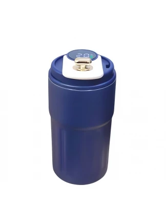AFF 4211 Termohrnek LCD Coffee 450 ml, modrý