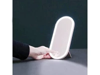 Verk 24342 Organizér na kosmetiku se zrcadlem USB LED růžový