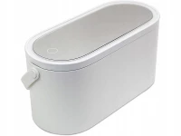 Verk 24342 Organizér na kosmetiku se zrcadlem USB LED růžový