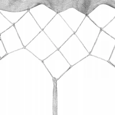 Gardlov 25465 Hojdacia sieť 200 x 150 cm sivá