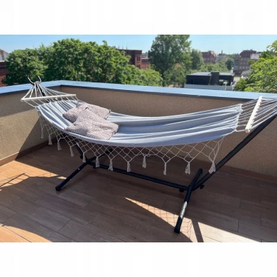 Gardlov 25465 Hojdacia sieť 200 x 150 cm sivá