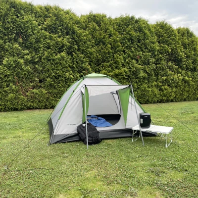 Trizand 23428 Skládací kempingový stůl 60 x 40 cm béžový