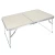 Trizand 23428 Skladací kempingový stôl 60 x 40 cm béžový