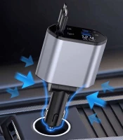 Gordon G819 Autonabíječka 1x USB-A, 2x USB-C, 1x USB Lightning, 4 v 1