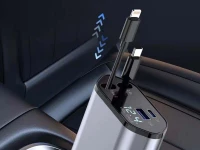 Gordon G819 Autonabíječka 1x USB-A, 2x USB-C, 1x USB Lightning, 4 v 1