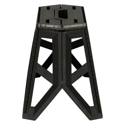 KIK KX3294 Skládací kempingová stolička 39,5 cm, černá