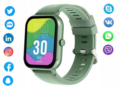 Verk 06338 SMART WATCH ZL54CJ smart hodinky, zelené