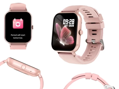 Verk 06338 Chytré hodinky SMART WATCH ZL54CJ, růžové