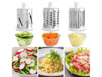 Verk 07219 Multifunkční struhadlo na ovoce a zeleninu červené