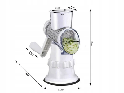 Verk 07219 Multifunkční struhadlo na ovoce a zeleninu červené
