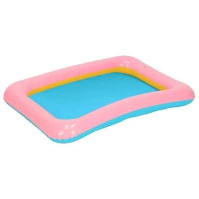 KIK KX9511 Magický tekutý písek 2000g + formičky + pískoviště růžové