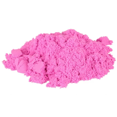 KIK KX9510 Magický tekutý piesok 1000g + formičky + pieskovisko ružová