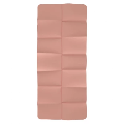 KIK KX3317 Skládací podložka na cvičení jógy 179x61x0,4 cm, růžová