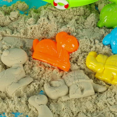 KIK KX3256 Súprava na piesok pre deti + vodná pištoľ, 12 ks