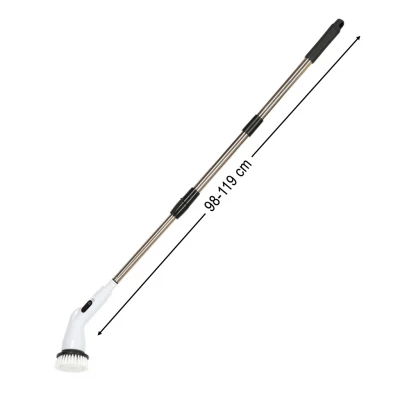 KIK KX3296 Elektrický čistící rotační kartáč, teleskopický 9 v 1