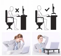 Pronett XJ5604 Podstavec pod monitor nastavitelný, černý
