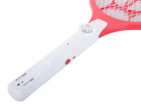 Verk 01314 Elektrická plácačka na muchy s baterkou AKU červená