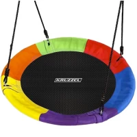 Kruzzel 25285 Hojdací kruh 100 cm dúha
