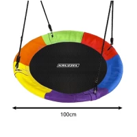 Kruzzel 25285 Hojdací kruh 100 cm dúha