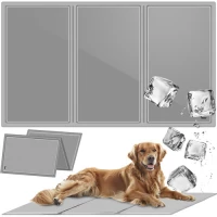 Purlov 25537 Chladiaca podložka pre psa alebo mačku 110 x 70 cm sivá