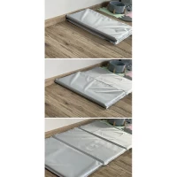 Purlov 25537 Chladiaca podložka pre psa alebo mačku 110 x 70 cm sivá