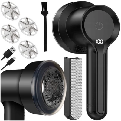 Ruhhy 25559 Odstraňovač žmolkov USB, 5W, 4x náhradná čepeľ