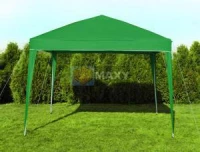 Malatec 2199 Zahradní altán skládací 3 x 3 m + 4 boční stěny zelený - bazar