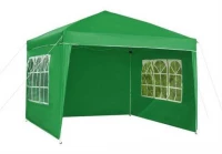 Malatec 2199 Zahradní altán skládací 3 x 3 m + 4 boční stěny zelený - bazar