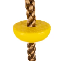 Kruzzel 25367 Dětské šplhací lano a houpačka 2 v 1 