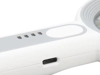 Verk 09206 Lupa s osvětlením 12x LED, zvětšení 5x, bílá