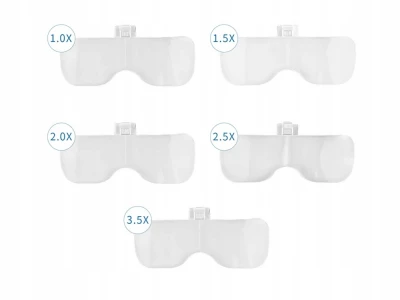 Verk 09208 Lupa so 4x LED osvetlením (1x, 1,5x, 2x, 2,5x , 3,5x)