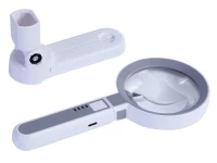 Verk 09209 Multifunkční lupa s osvětlením 20x LED, zvětšení 3,5x, 10,25x
