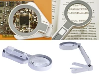 Verk 09209 Multifunkční lupa s osvětlením 20x LED, zvětšení 3,5x, 10,25x