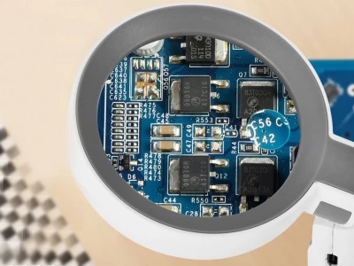 Verk 09209 Multifunkční lupa s osvětlením 20x LED, zvětšení 3,5x, 10,25x