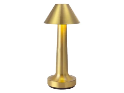 Verk 12308 LED Stolní lampa dotyková, 3 W, 1500mAh, zlatá