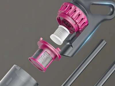 Verk 27405 Bezsáčkový ruční vysavač 100W, 4 koncovky