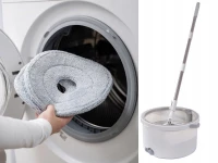 Verk 27461 Rotační mop 360, kbelík, 2x potah z mikrovlákna bílý