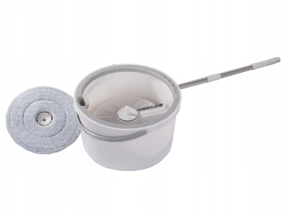 Verk 27461 Rotační mop 360, kbelík, 2x potah z mikrovlákna bílý