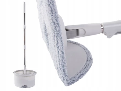 Verk 27461 Rotační mop 360, kbelík, 2x potah z mikrovlákna bílý