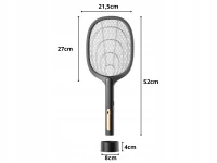 Verk 24062 Elektrická plácačka na muchy s UV svetlom čierna