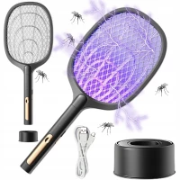 Verk 24062 Elektrická plácačka na muchy s UV svetlom čierna