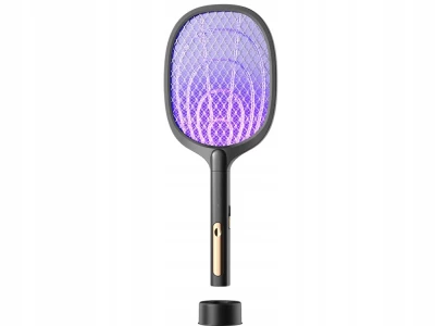 Verk 24062 Elektrická plácačka na muchy s UV svetlom čierna
