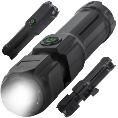 Verk 08382 LED svítilna ZOOM XPE, USB černá