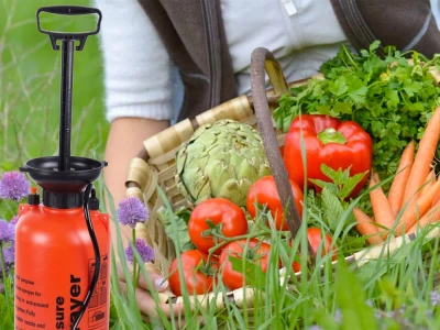 Verk 11429 Ručný tlakový postrekovač 8 l oranžový